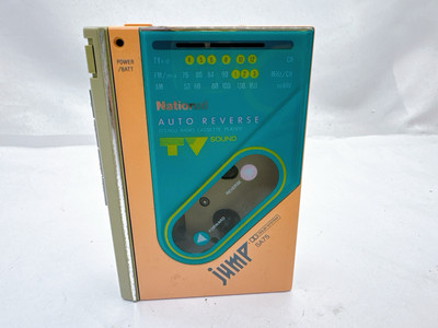 National RX-SA75 Auto Reverse Radio Vintage Cassette Player – For