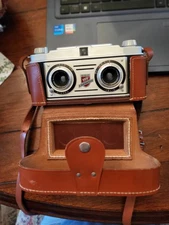 TDC Stereo Colorist Film Camera 35mm with Original Leather Case