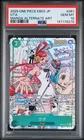 2025 ONE PIECE JAPANESE MANGA ALTERNATE ART EB03-061 UTA PSA 10