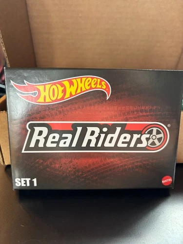 Hot Wheels RLC Red Line Club Exclusive REAL RIDERS WHEELS SET 1 Sealed