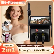 808/755/1064nm Diode Laser Hair Removal Picosecond Laser Tattoo Removal Machine