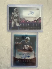 2024 Topps Midnight - Jonathon Brooks #RHS-JBR AUTO & #SMA-DW Walker AUTO