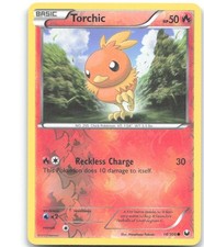 TORCHIC 14/108 Common Dark Explorers Pokemon REVERSE HOLO on eBay