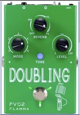 FLAMMA FV02 Vocal Effects Processor with 5 Doubling Modes 3 Classic Vocal
