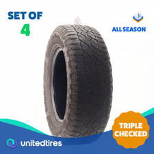 Set Of 4 Used 27565r18 Goodyear Wrangler Territory At 116t - 6-732 Set Of 4 Used 27565r18 Goodyear Wrangler Territory At 116t - 6-732