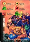 1995 Fleer Marvel OverPower Universe Team Work- Magneto, Juggernaut, Sabre Tooth