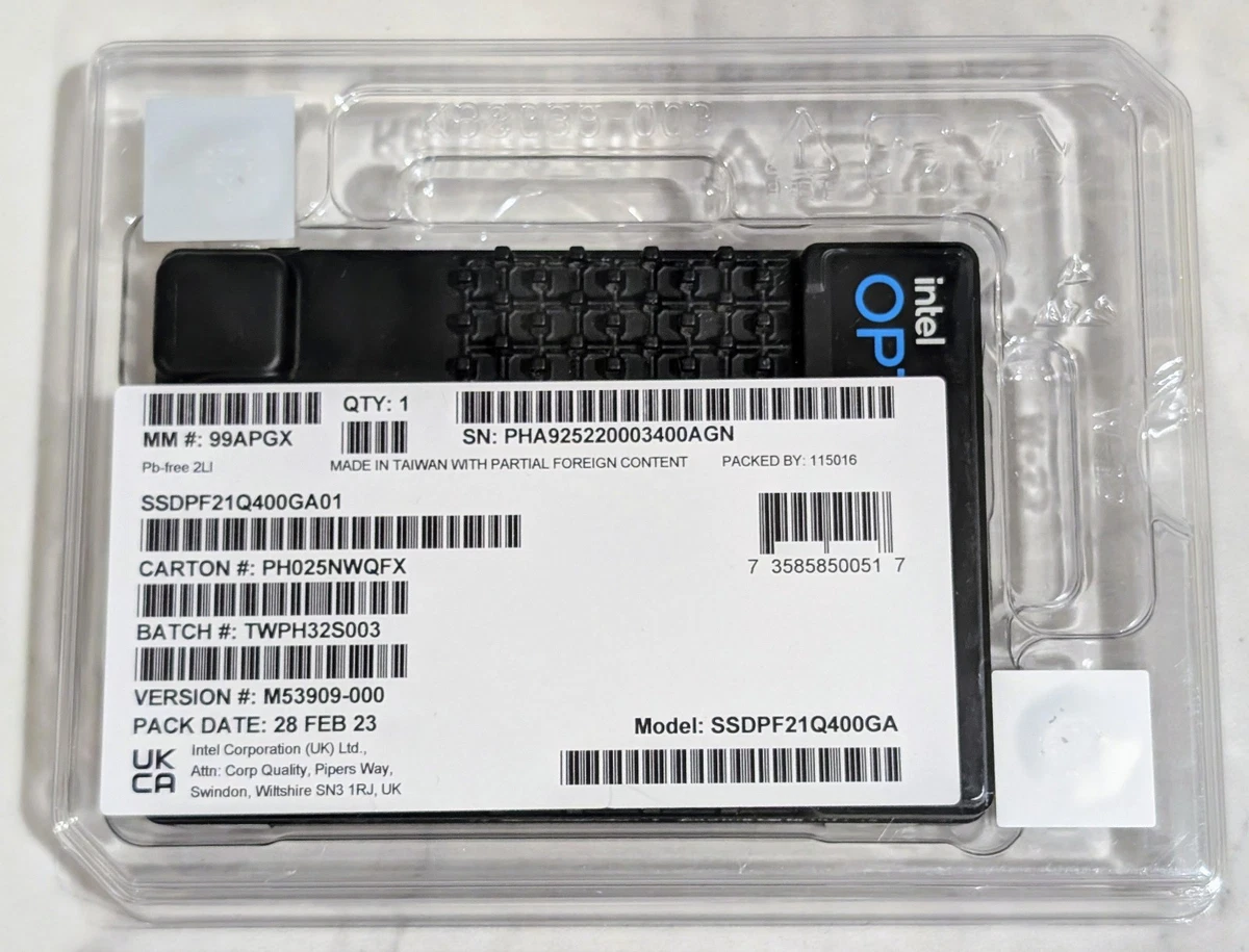 Intel 400GB Solid State Drives for sale | eBay
