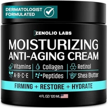 Mens Face Moisturizer Cream - anti Aging & Wrinkle Face Cream - Mens Facial Mois