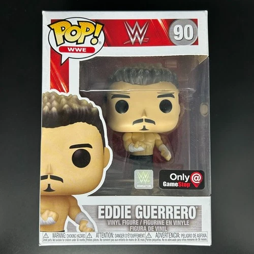 Funko Pop! WWE: Eddie Guerrero #90 Gamestop Exclusive Vinyl w/Protector