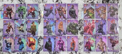 2024 Finding Unicorn Marvel Evolution Complete Purple Set 1-130 - USA SELLER!