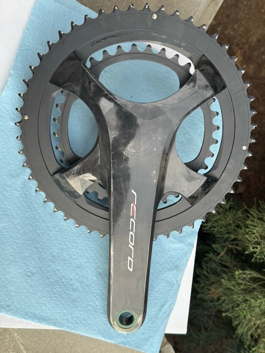 Pédalier Campagnolo Daytona Vintage - 52/42 Dents, Axe Carré 172.5mm - Argent - Occasion