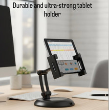 Universal Tablet Holder 5"-12.9" Adjustable Desk Stand Holder
