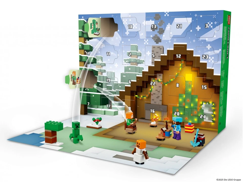LEGO® 21280 Minecraft Adventskalender I Weihnachtskalender mit 12 tollen Figuren - Bild 3 von 4