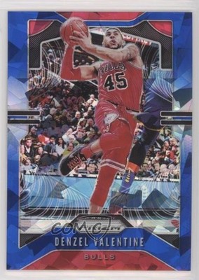 2019-20 Panini Prizm Blue Ice Prizm 34/99 Denzel Valentine #66 py5