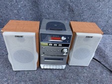 Sony CMT-EP313 Micro Hi Fi Component CD Cassette Player AM/FM No Remote-tested