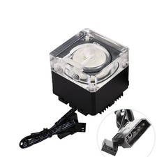 Water Cooling PWM Pump,PC Water Cooling Integrated Mute DC 12V Water Pump,CPU...
