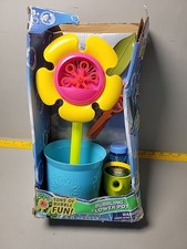 MAXX BUBBLES FLOWER POT BUBBLE BLOWER , BOX FAIR 