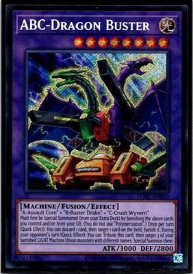 ABC-Dragon Buster Unlimited Secret Rare Legendary Collection Kaiba (2020 Date Re