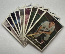 1957 Topps Baseball Cards #202-405 (Updated August 2025)