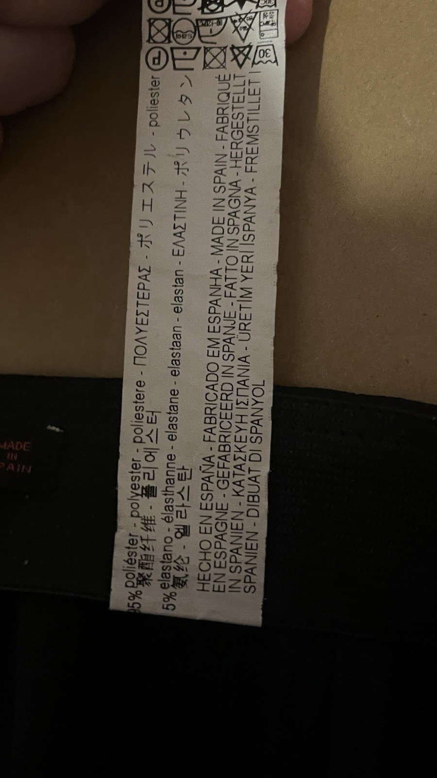 Zara Basic Collection Black Flared Split Hem Trou… - image 7