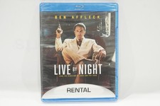 Live by Night Blu-ray Ben Affleck BRAND NEW SEALED RENTAL VERSION