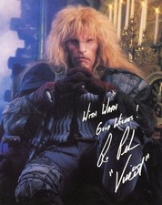 Autographed Postcard Ron Perlman - Vincent from Beauty & The Beast 1988- 4"x5"