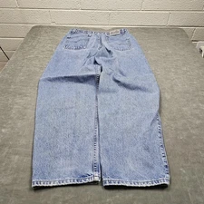 Vintage Levis SilverTab Baggy Jeans Mens 32x30 Light Wash Denim 90s Y2K