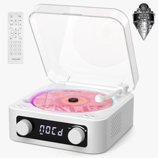 Portable CD Player Personal CD Players with Bluetooth for Car, Rechargeable S...
