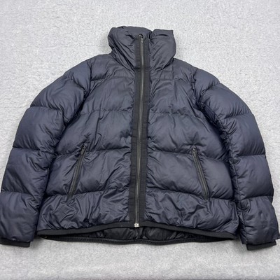 Lululemon Cloudscape Jacket Women's 6 Black Goose Down Full Zip Puffer W4ANZS