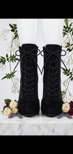 Dance And Sway Tango/Salsa Boots Dance Shoes Size 5.5