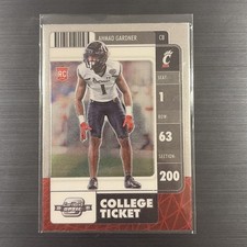 2022 Panini Chronicles Draft Picks - Contenders Optic Ahmad Gardner #25 (RC)