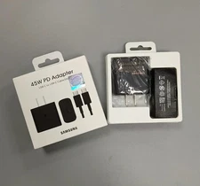 45W🌎For Samsung Galaxy Note 20 Ultra S24/23+ Super Fast🗽Wall Charger USB-C