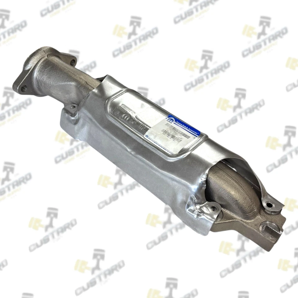 Colector de escape de pasajeros 14-25 Dodge Ram 2500 6,4 L OEM con escudo | 4893106AE Foto 4 de 4