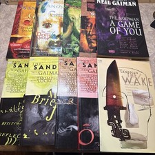 Neil Gaiman The Sandman Set Completo 10 Volumi TPB Vertigo DC Comics Ricolorato