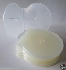 20 Pk Slim HEAVY DUTY CLEAR C Shell Clam Case CD DVD Jewel Cases 2482 NEW