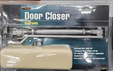 ULTRA HYDRAULIC DOOR CLOSER 16114 IVORY Left or Right Swing 38” W 140 Lbs