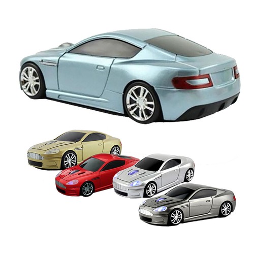 Aston Martin Car 2.4Ghz Wireless Mouse Optical Laptop PC Mac Mice + USB Receiver - Picture 3 of 18