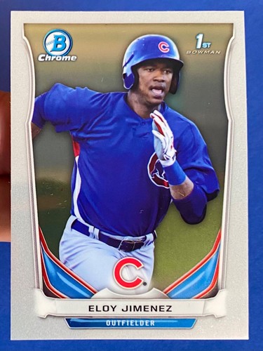 ELOY JIMENEZ ROOKIE - 2014 "1st Bowman" CHROME #CTP-33 RC x - Bild 1 von 5