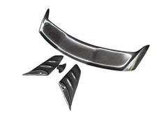 Passend für Nissan GTR R35 ab 2007 echt Carbon Spoiler Schwarz Neu