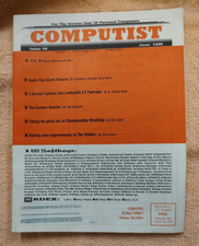 Issue 53,55,56 Computist Magazines of 1988 for the Apple computist