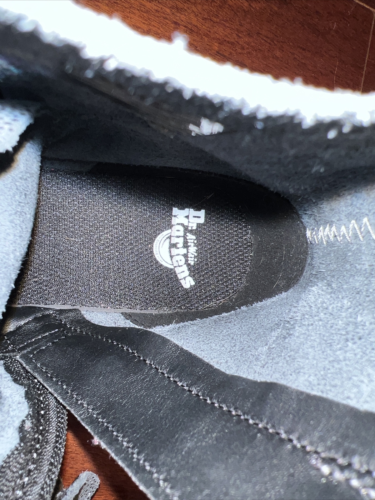 Doc Martens Size 5 M Boots Dr. Glitter Air Wair Black Leather Combat Biker Punk thumbnail 11