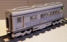 Custom Train Santa Fe F7 Observation Car -PLEASE READ ITEM DESCRIPTION-