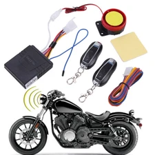 12V Motorcycle Bike ATV Scooter Remote Control Anti-theft Alarm Security System