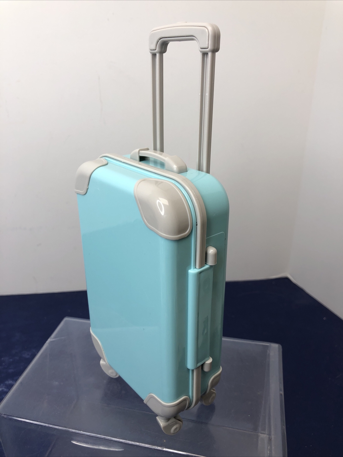 Light Blue Suitcase Luggage For Any 12&rdquo; Or 16&rdquo; Barbie Tonner Integrity Dolls #R