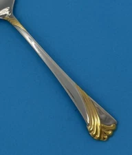 LENOX KELLY GOLD GLOSSY 18/8 STAINLESS FLATWARE KOREA GOLD ACCENT - CHOICE