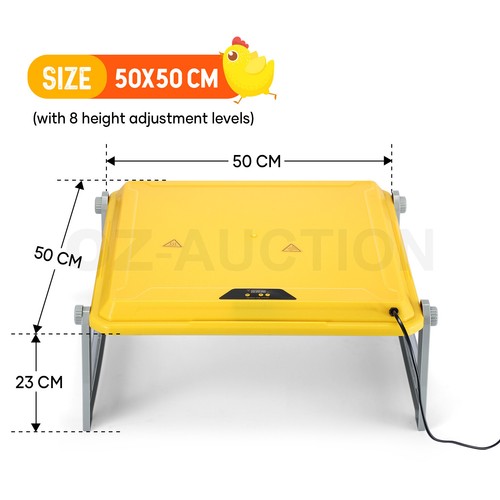 Chick Brooder Heating Plate Warmer Chicken Coop Brooding Heater Poultry Duckling - Picture 28 of 61