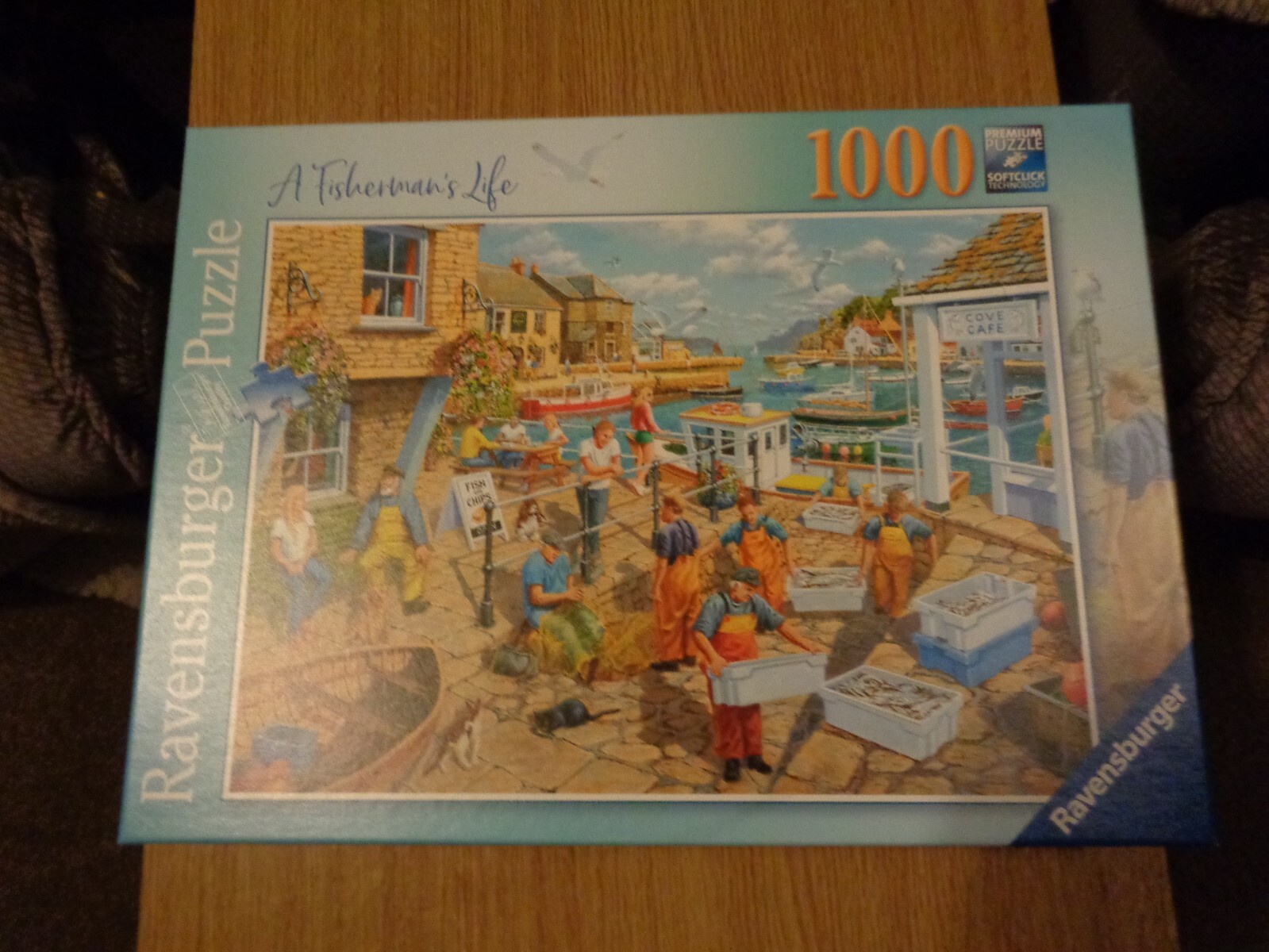 Ravensburger Jigsaw Puzzle A Fishermans Life 1000 Piece 16921 70 x 50cm complete