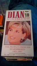 Diana - A Celebration - The People's Princess Remembered 1961-1997 VHS bio NEW