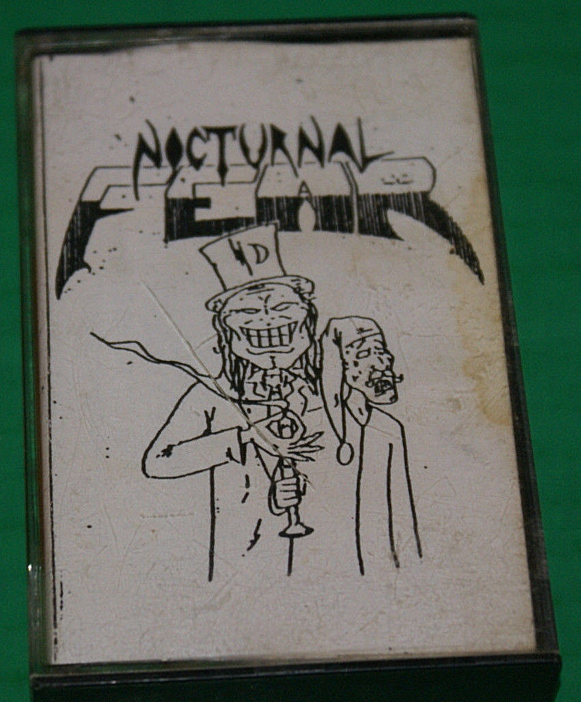 Nocturnal Fear S/t Very Rare First Demo Cassette Tape 1989 NJ