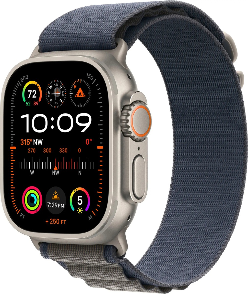 Apple Watch Ultra 2 GPS+Cellular 49mm Titanium Blue Alpine Apple Watch Ultra 2 GPS+Cellular 49mm Titanium Blue Alpine